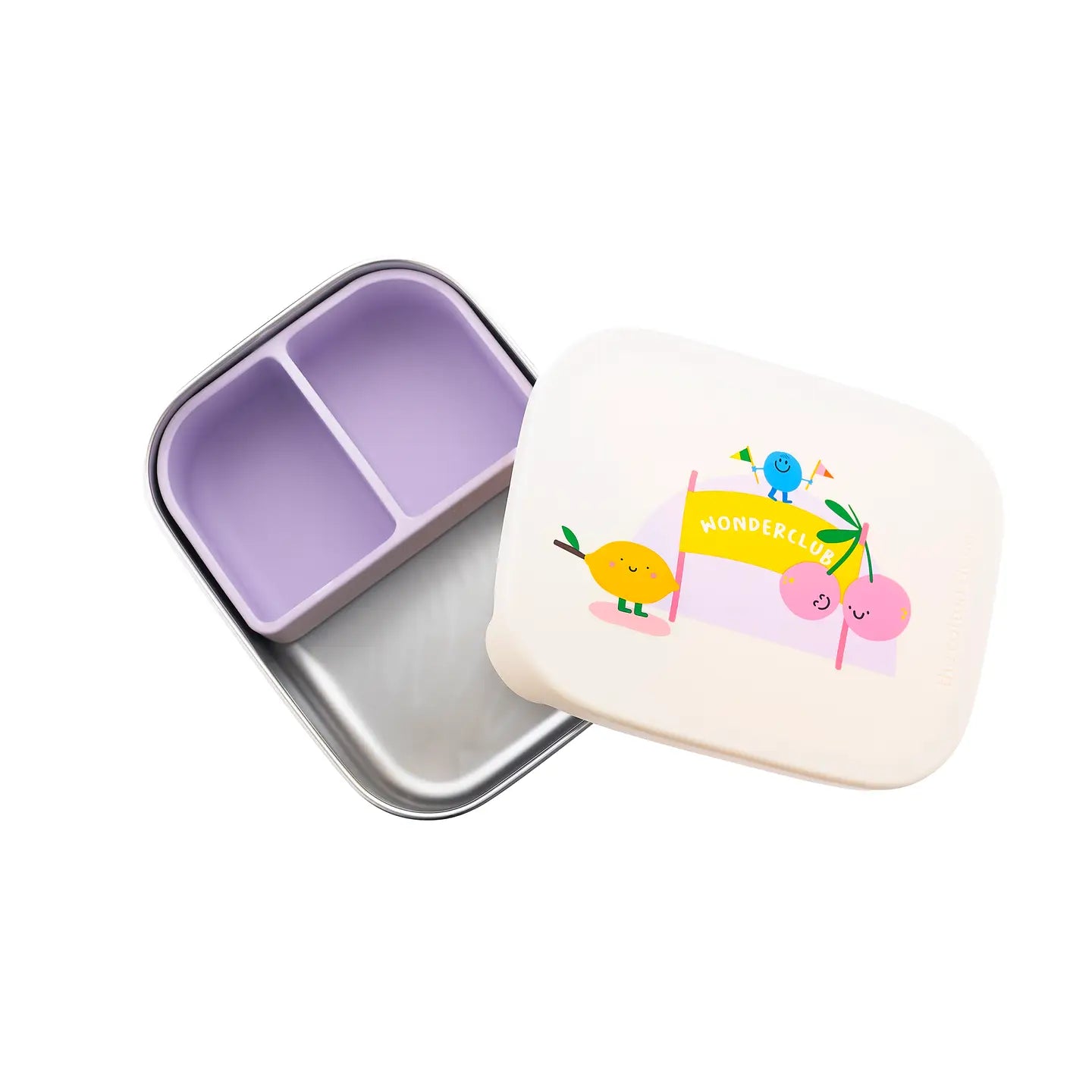Lunchbox van roestvrij staal en siliconen Cherry Pop - The Cotton Cloud