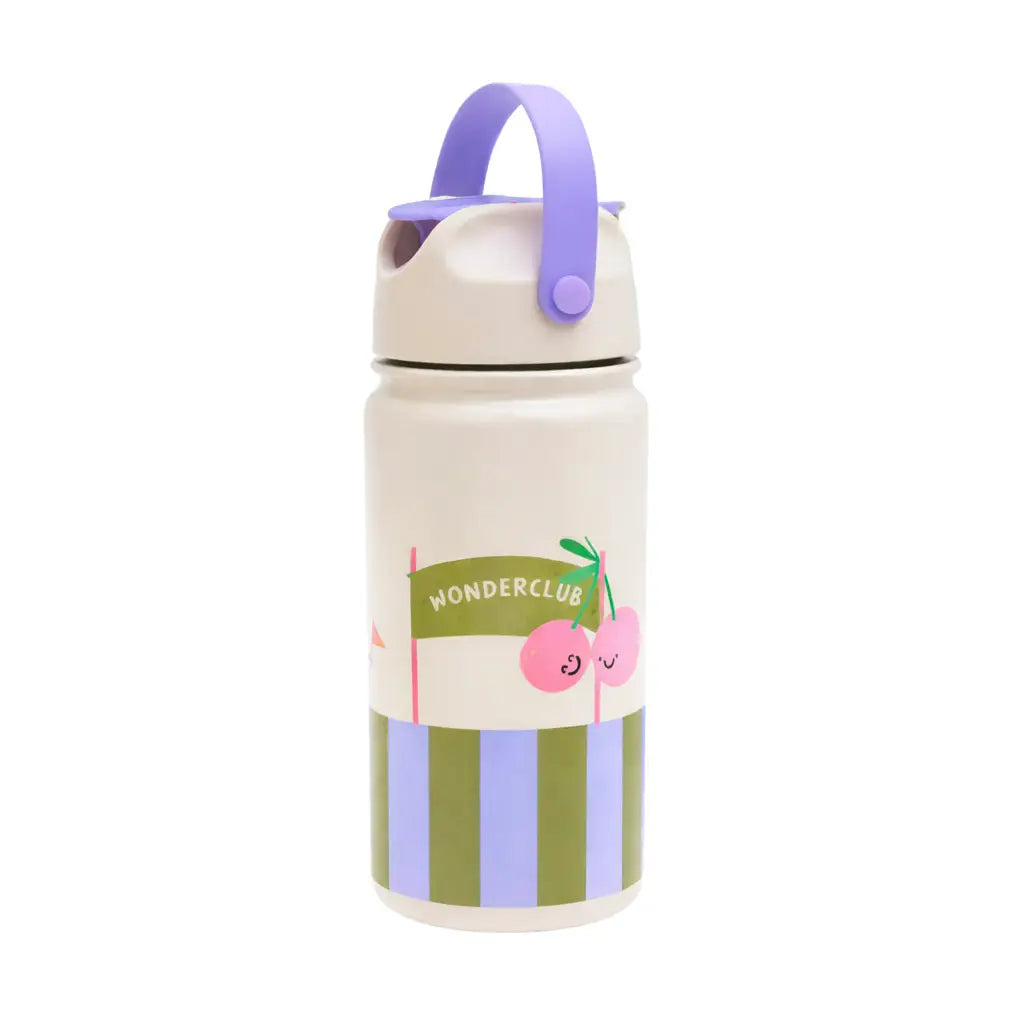 Geïsoleerde roestvrijstalen fles Cherry Pop - The Cotton Cloud