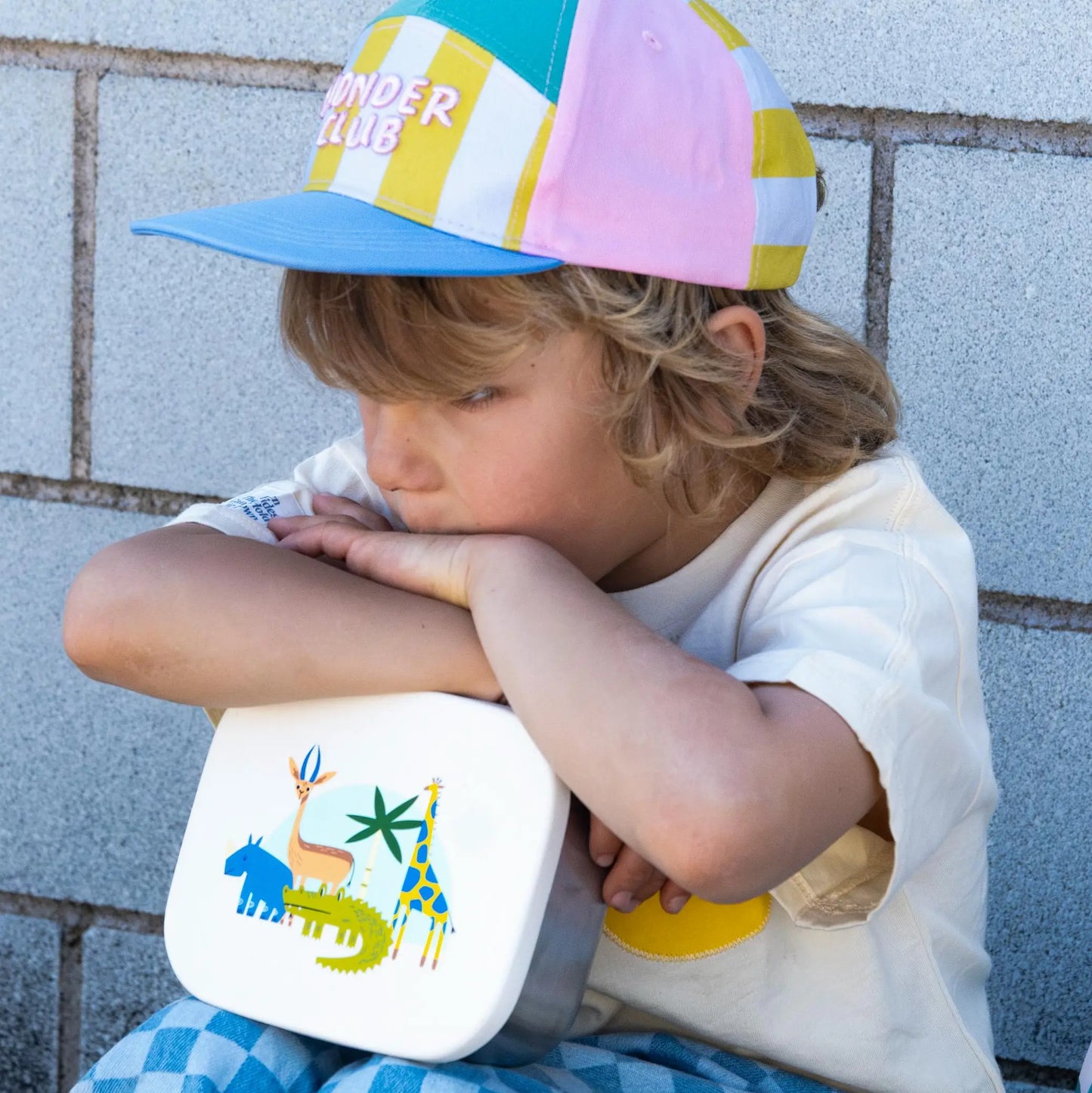 Lunchbox van roestvrij staal en siliconen Croc Rock - The Cotton Cloud